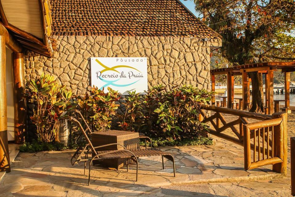 Pousada Recreio Da Praia Илья-Гранди Экстерьер фото